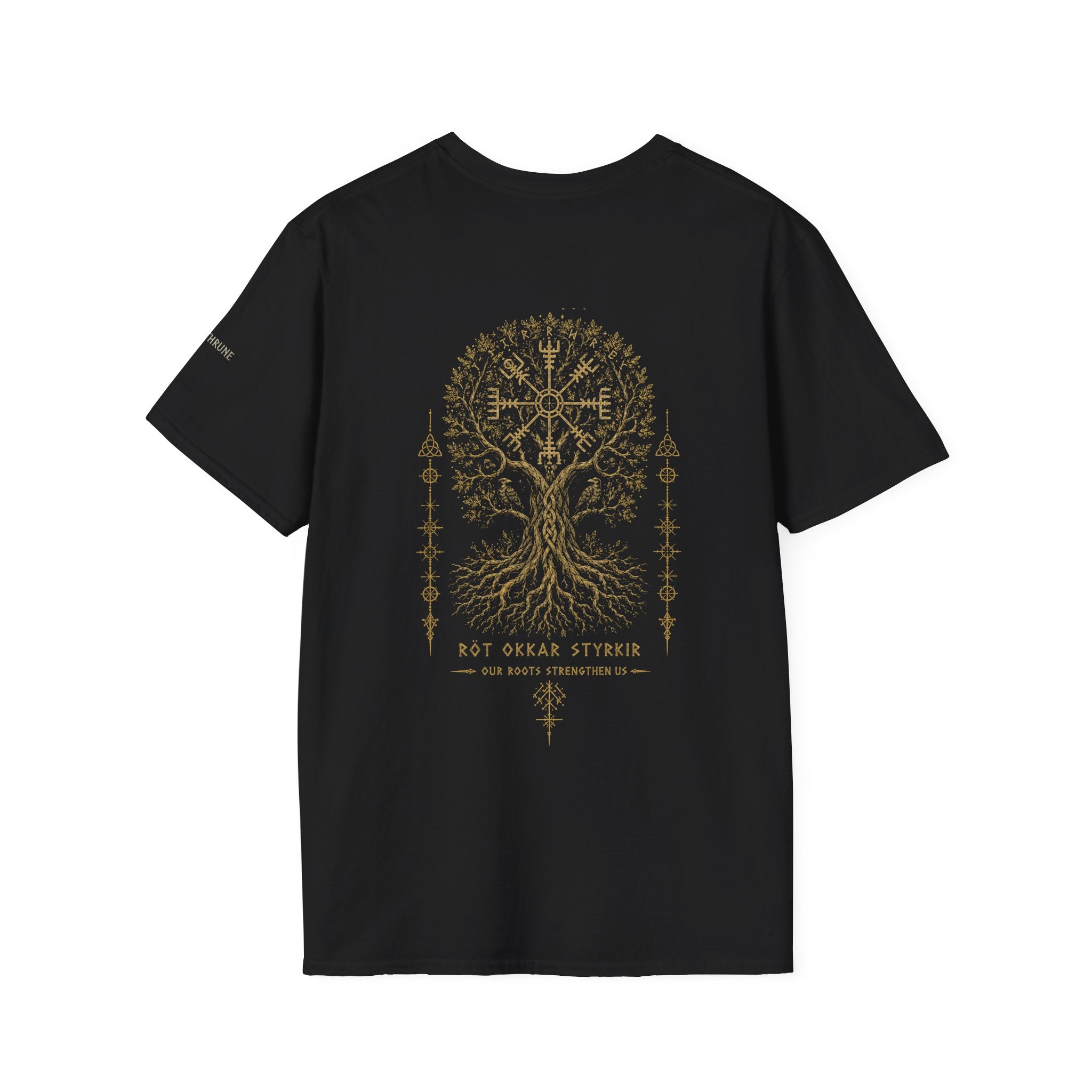 NORTHRUNE UK® Minimal NR Logo Viking T-Shirt | Premium Unisex Tee