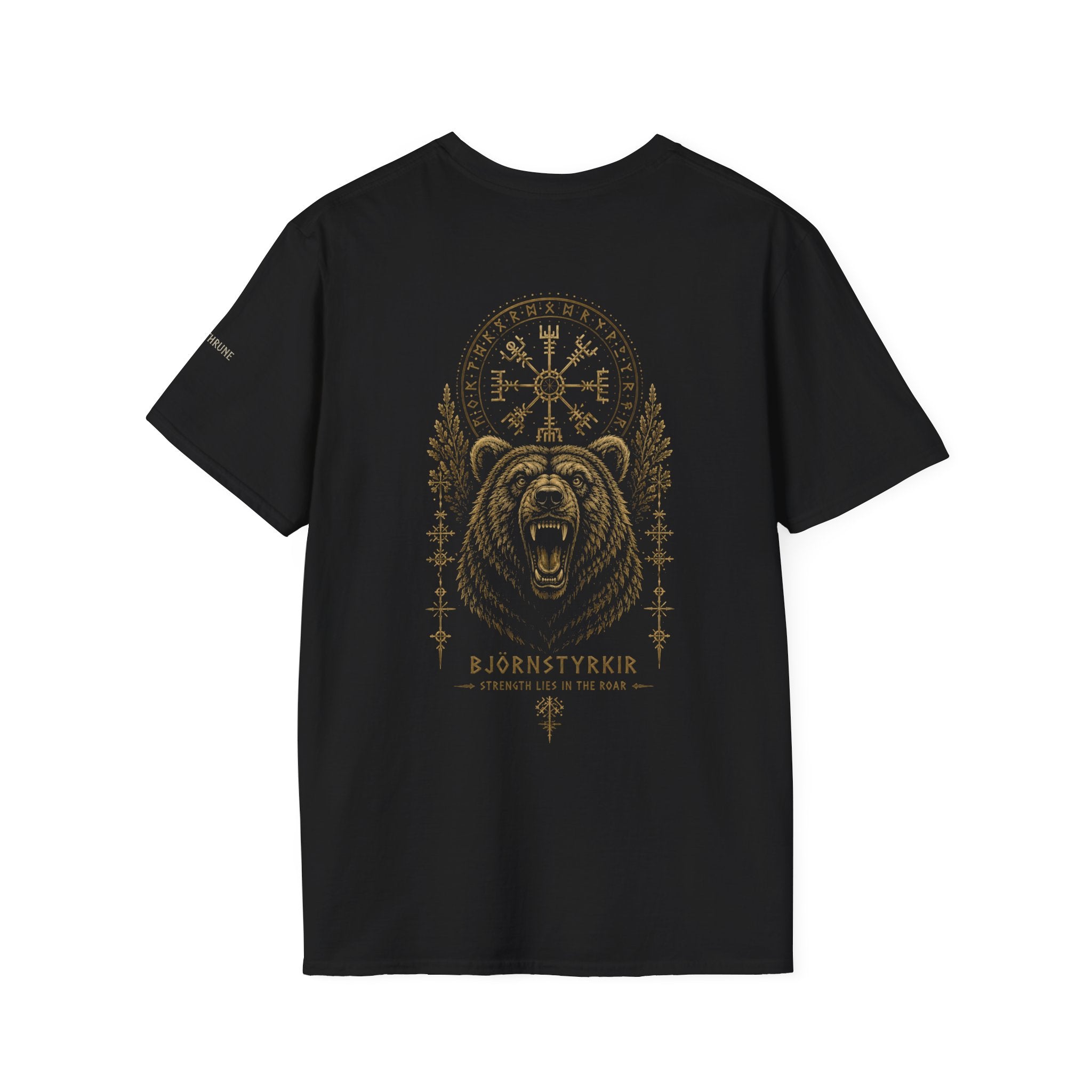 NORTHRUNE UK® Björnstyrkr Bear Viking T-Shirt | Premium Unisex Tee