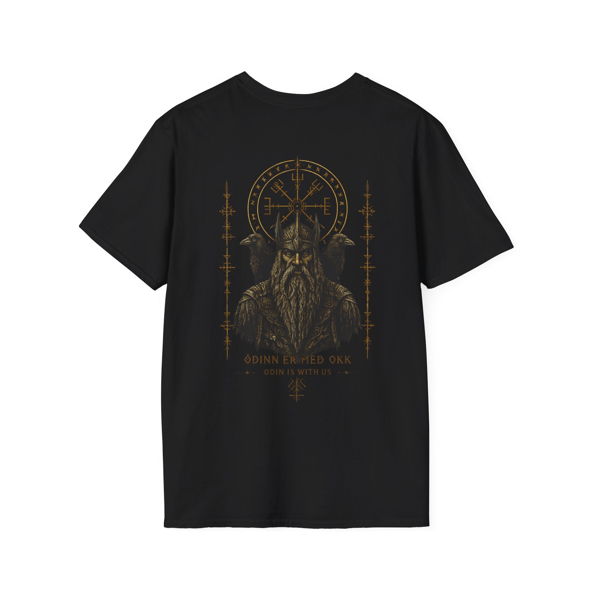 NORTHRUNE UK® Vegvisir Odin Viking T-Shirt | Premium Unisex Tee