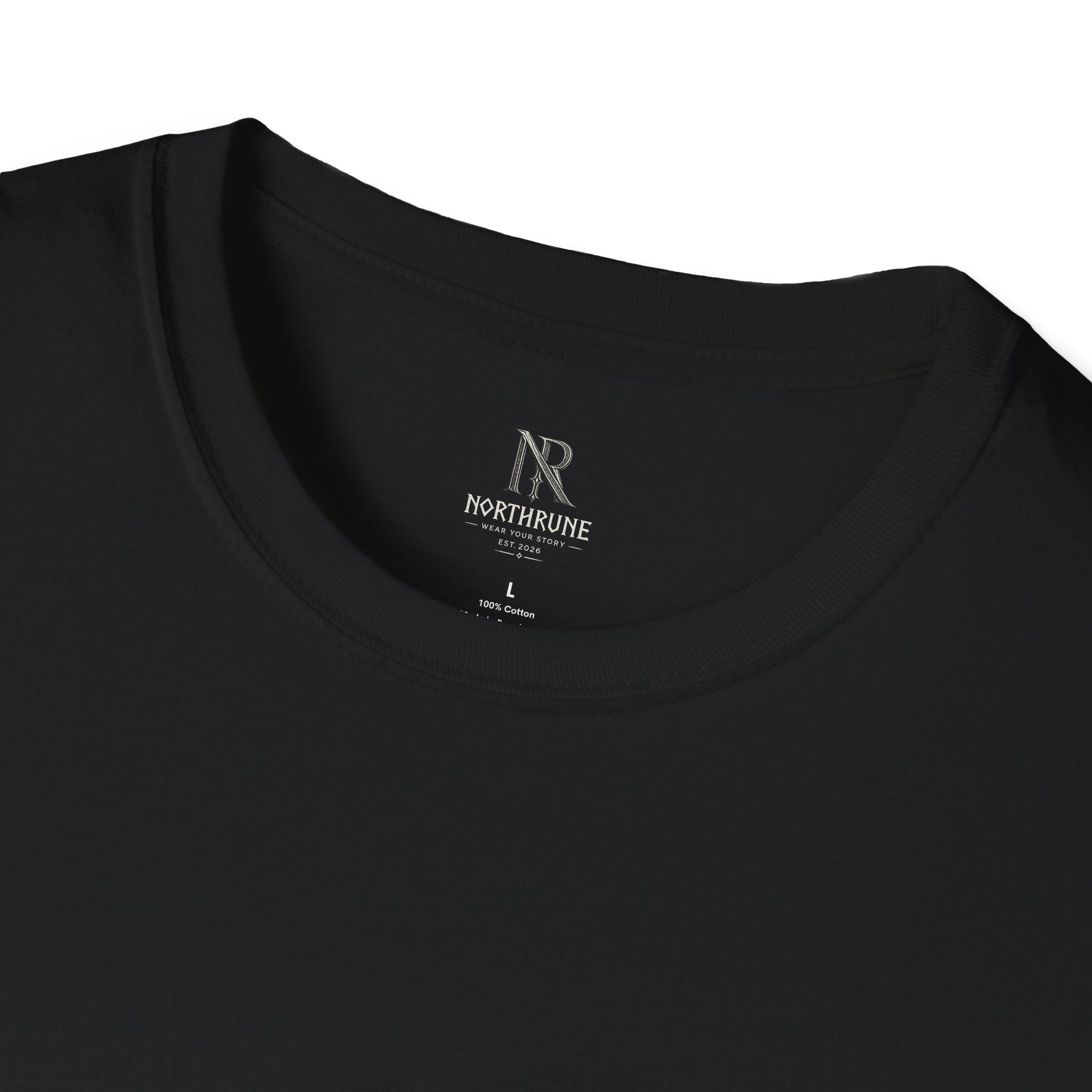NORTHRUNE UK® Vegvísir Hugr Viking T-Shirt | Premium Unisex Tee