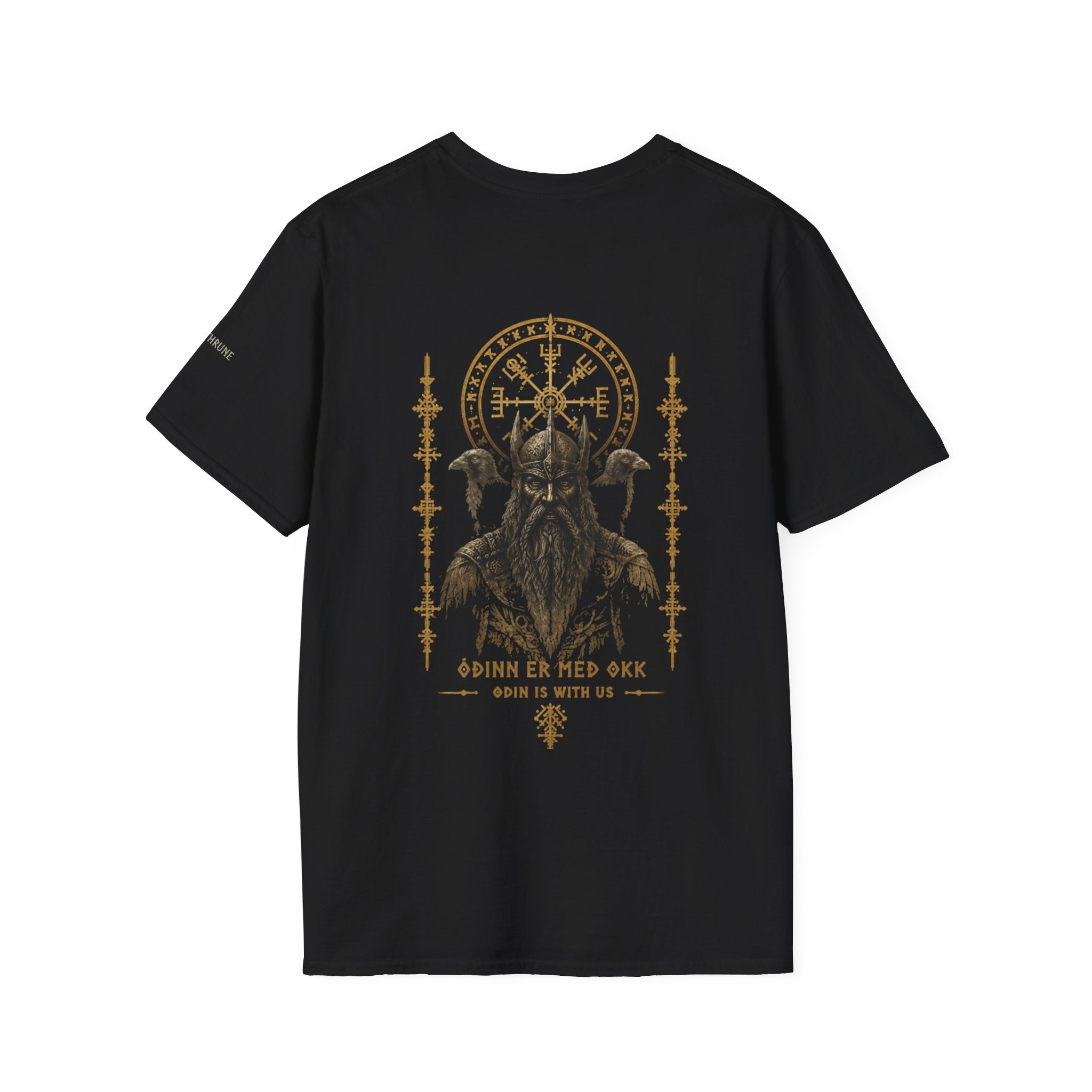 NORTHRUNE UK® Vegvisir Odin Viking T-Shirt | Premium Unisex Tee