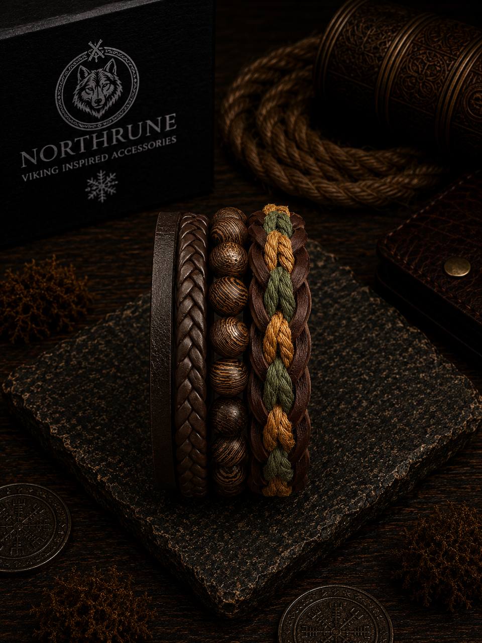 NorthRune Woodland Bracelet Set