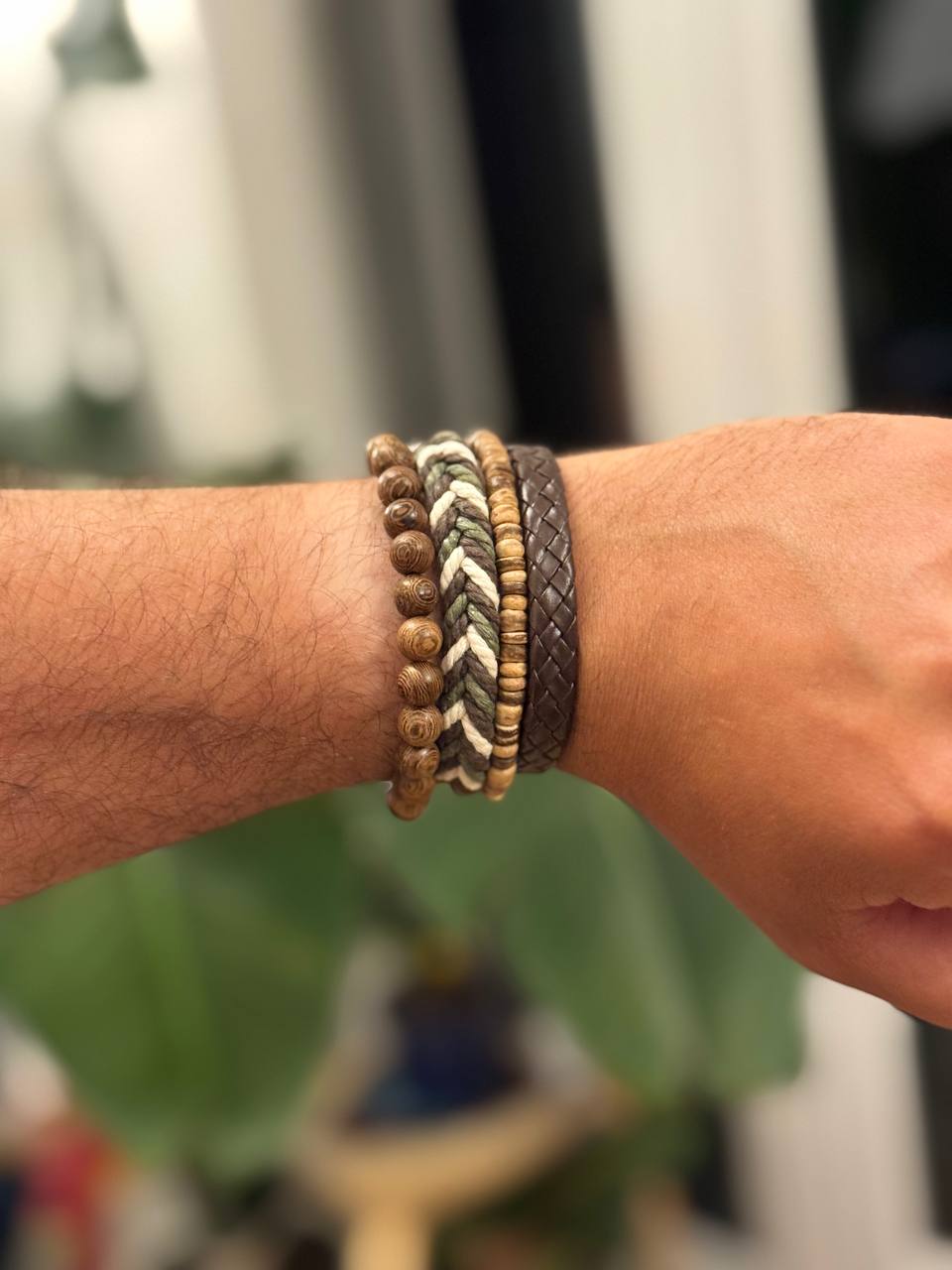 NorthRune Woodland Rope Bracelet Set