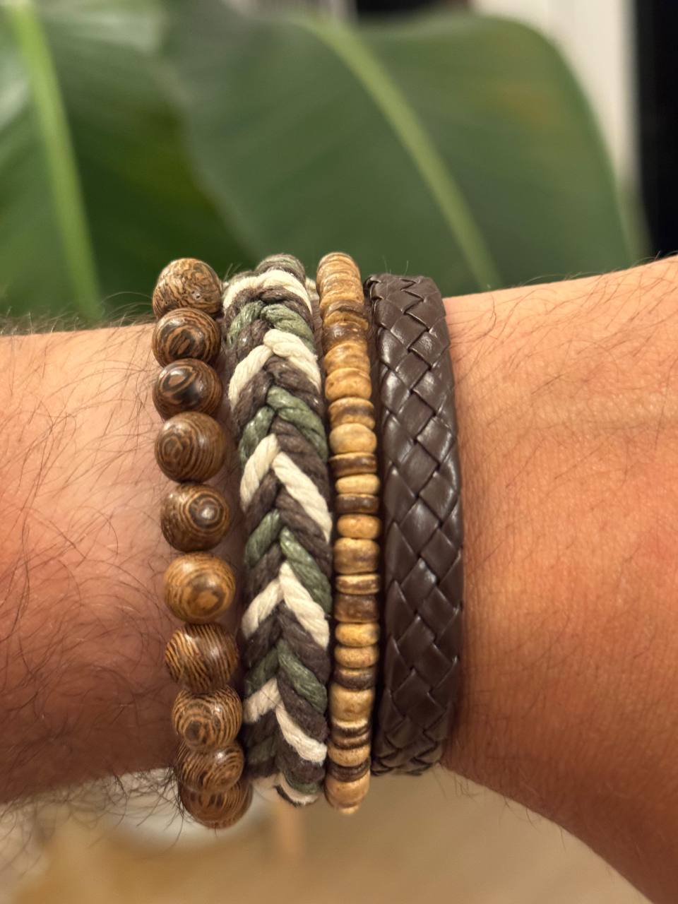 NorthRune Woodland Rope Bracelet Set