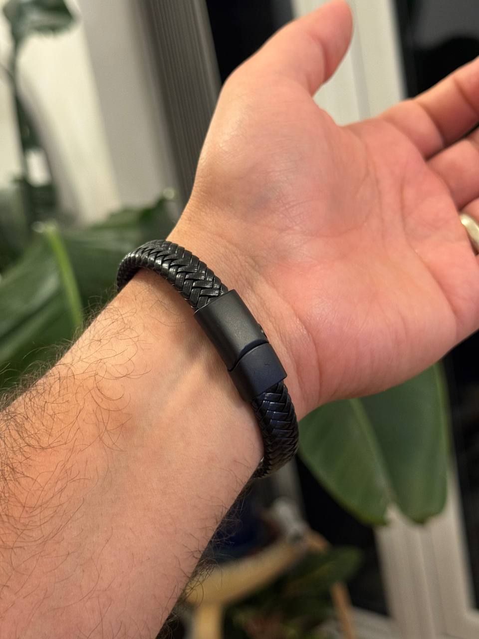 NorthRune Black Braided Bracelet