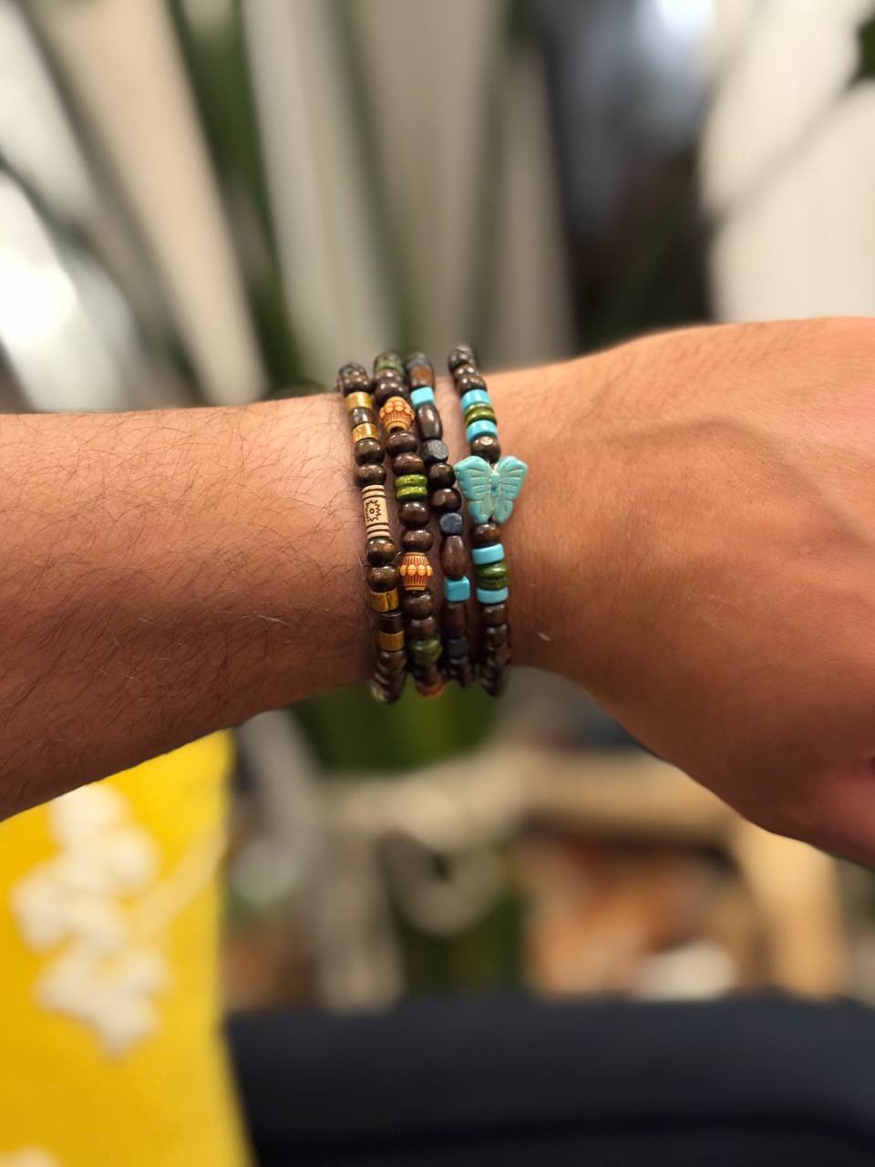 NorthRune Butterfly Bead Bracelet Set