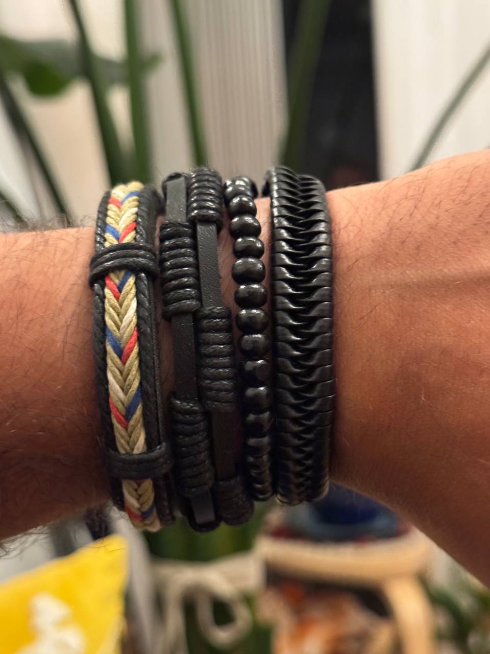 NorthRune Raven Cord Bracelet Set
