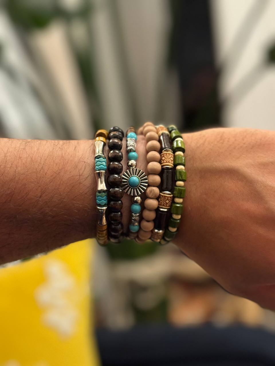 NorthRune Boho Bead Bracelet Set