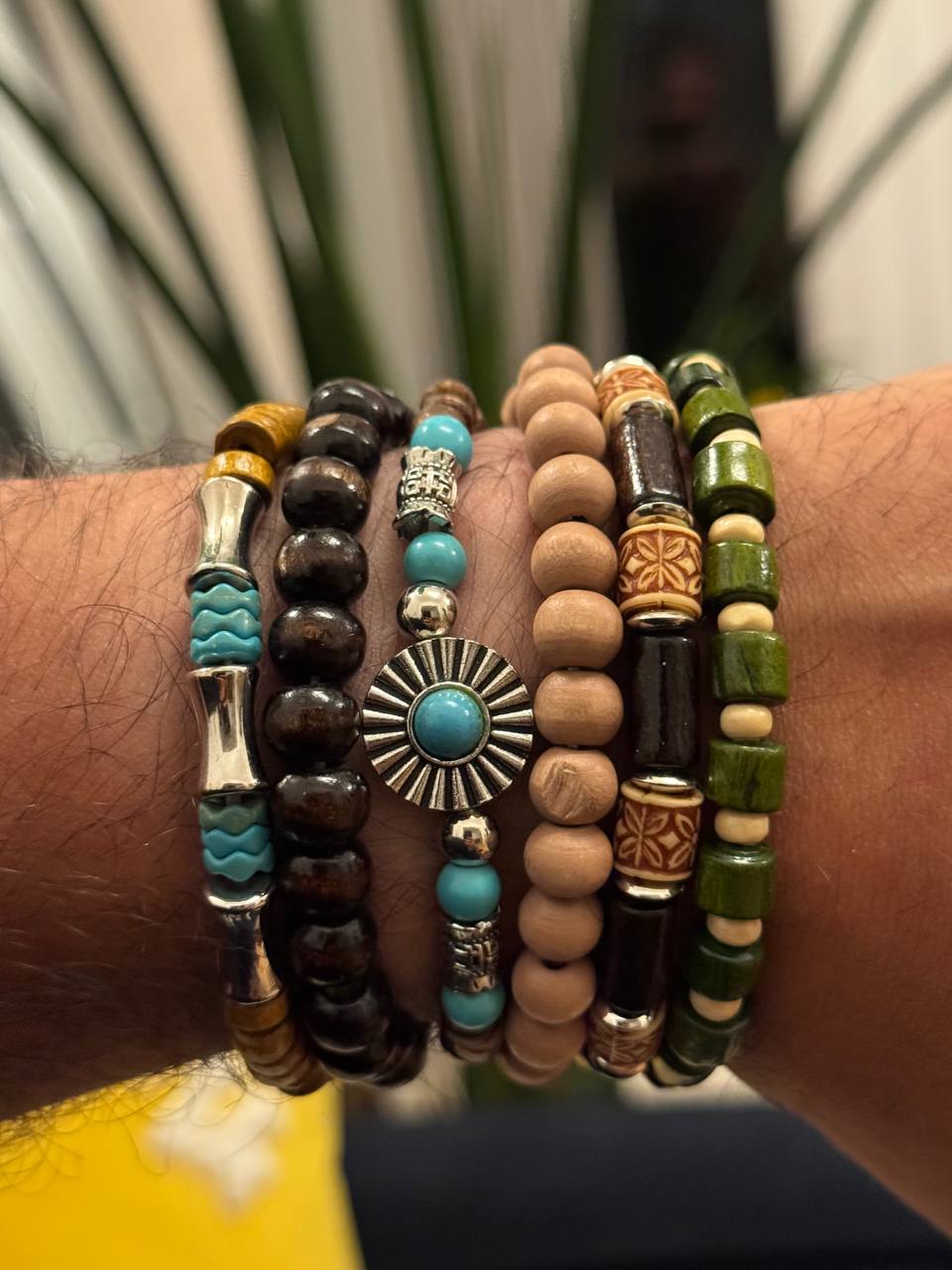 NorthRune Boho Bead Bracelet Set