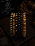NorthRune Natural Bead Bracelet Se